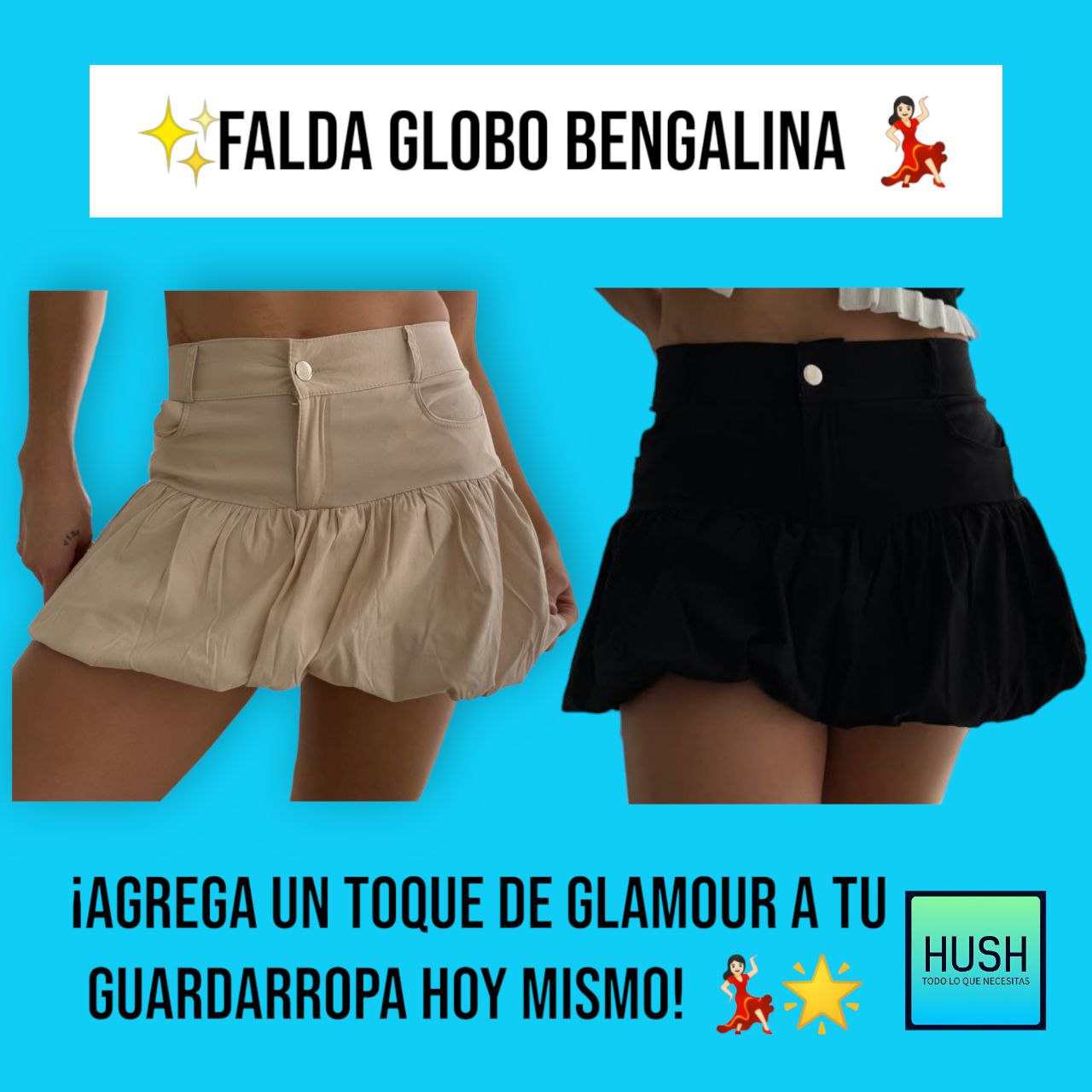 Falda Globo👗✨