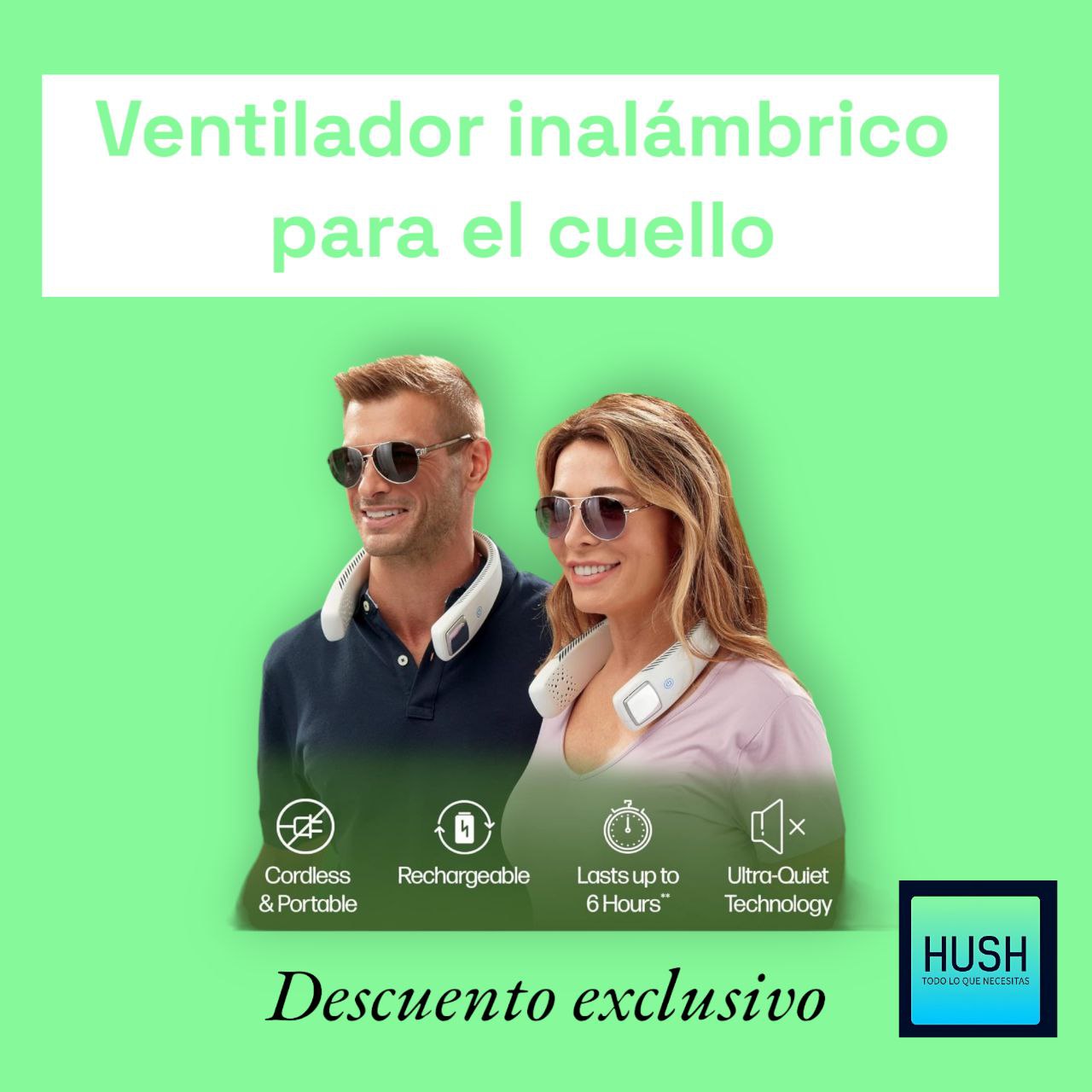 Ventilador Personal Inalámbrico✨🌬️