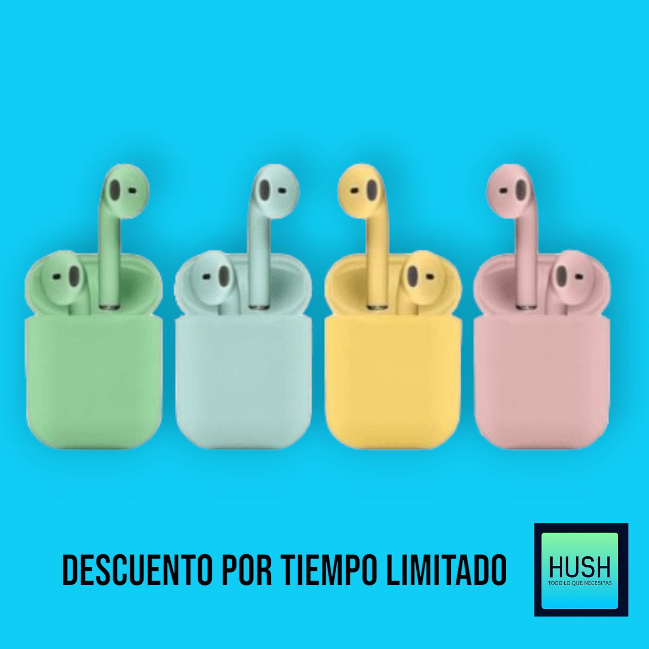 Audífonos Inpods I12 TWS🎧✨