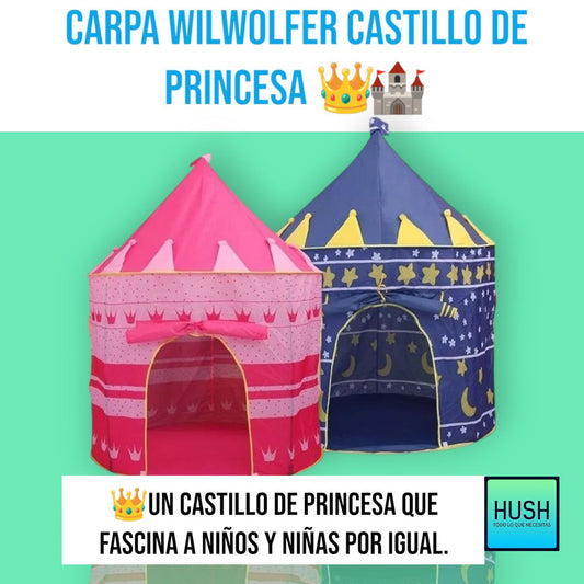 Carpa Grande Wilwolfer 🏰✨ Castillo de Princesa