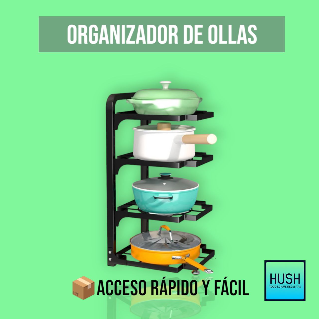 Organizador de Ollas Zilux 🥘✨