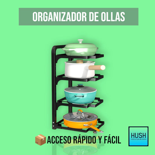 Organizador de Ollas Zilux 🥘✨