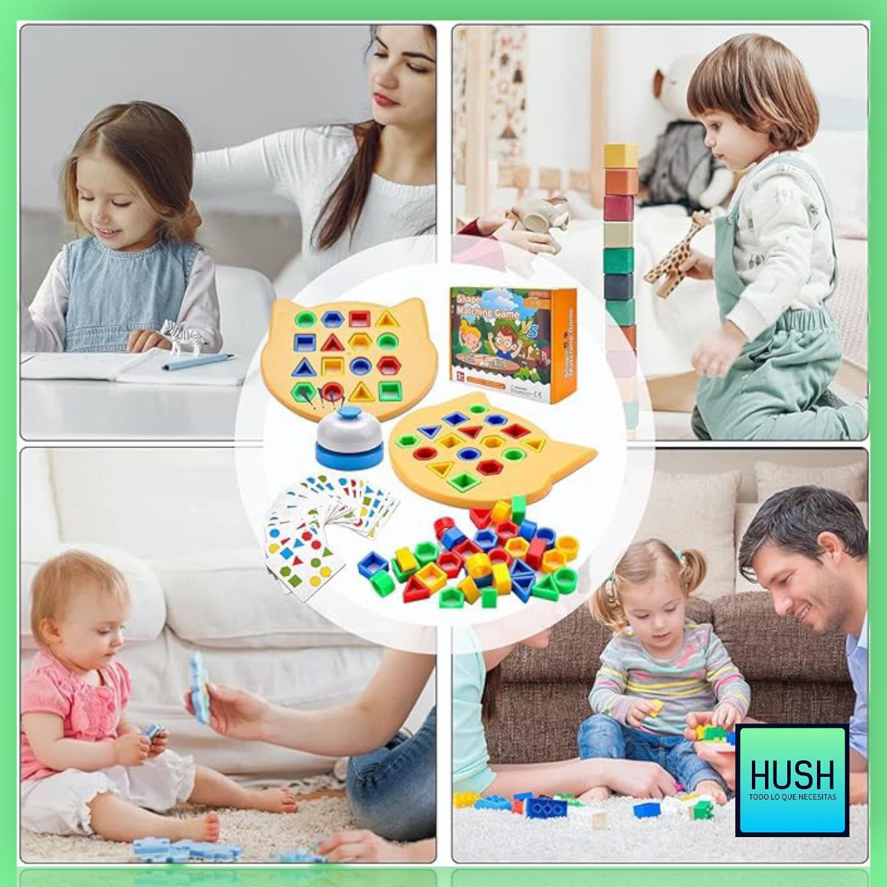 Juguete Educativo Sensorial para niños 🎉🧩