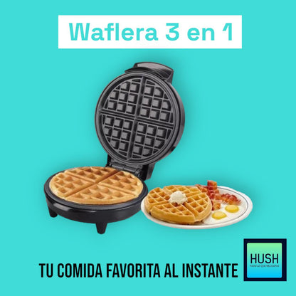 Máquina de Postres Waflera 3 en 1 ✨🧇