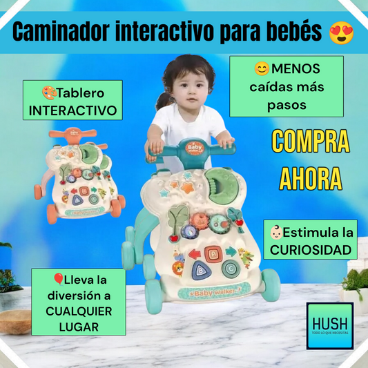 CAMINADOR INTERACTIVO para bebés 😍