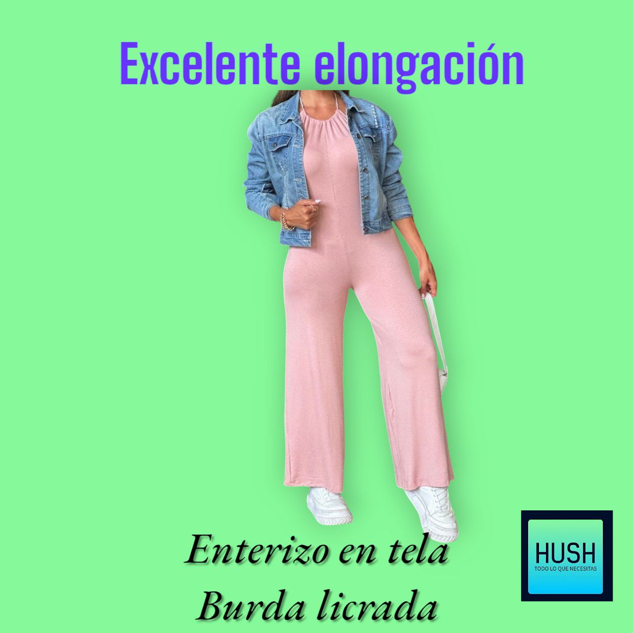 Enterizo en Tela Burda Licrada👗✨