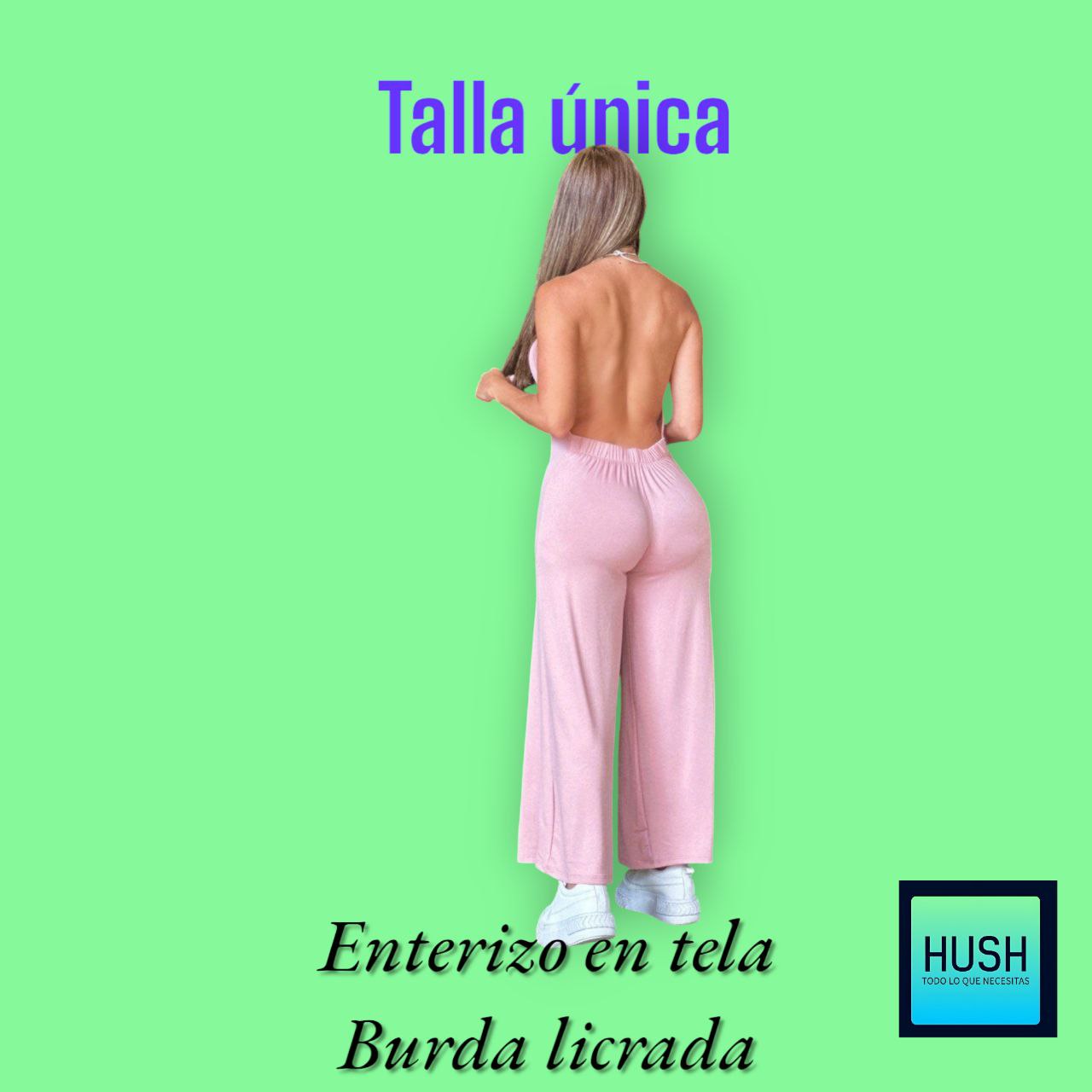 Enterizo en Tela Burda Licrada👗✨