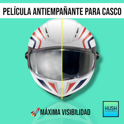 Película Antiempañante para Casco de Moto 🏍️