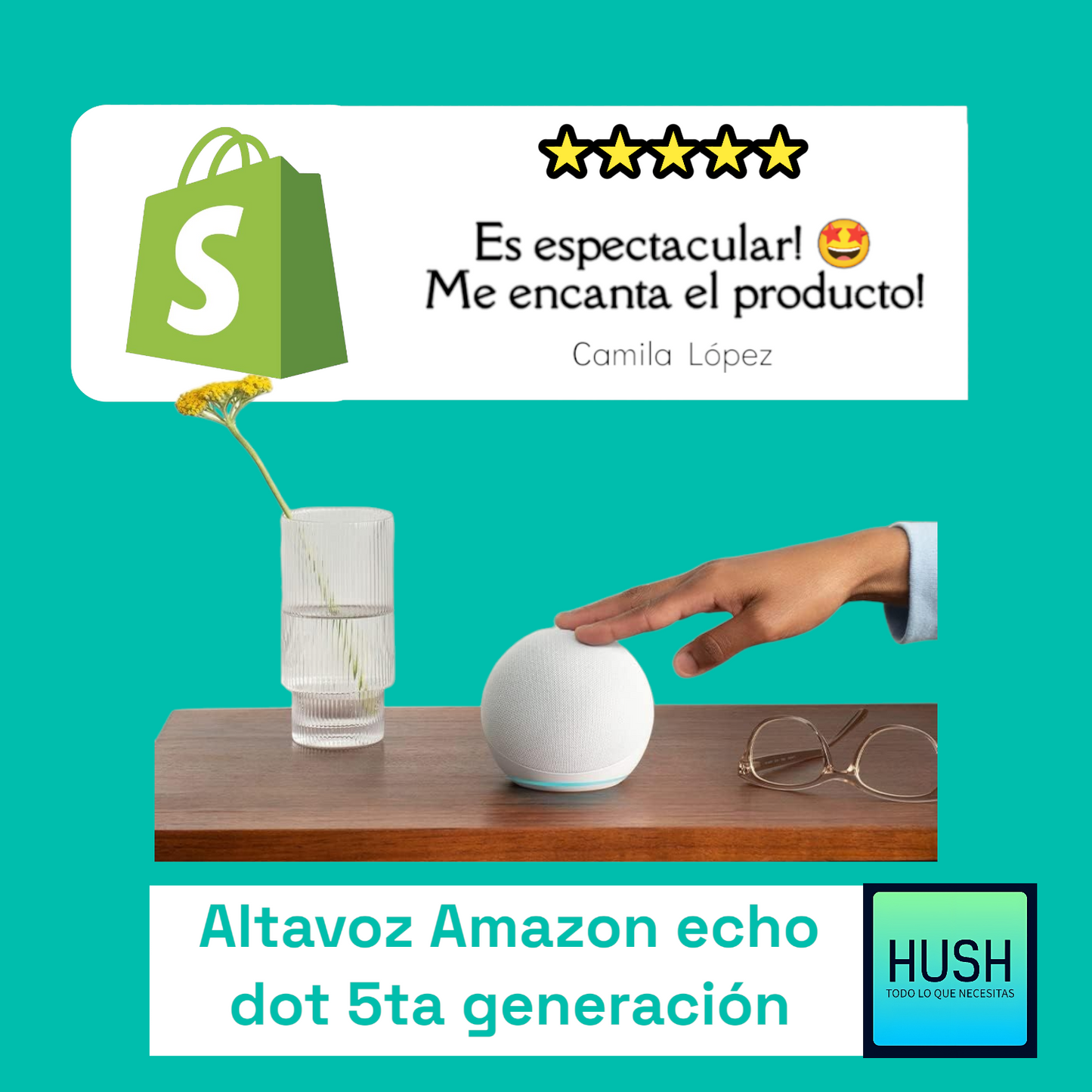 Amazon Echo Dot (5ta generación) 🧠