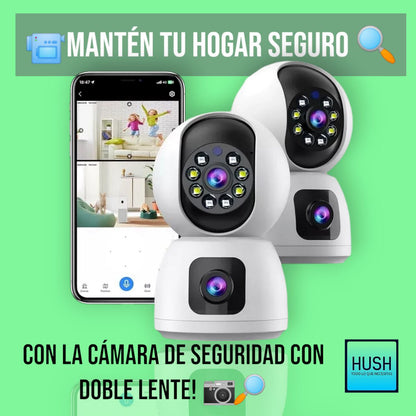 Cámara de seguridad con Doble Lente 📹🔍