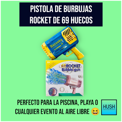 Maquina de burbujas Rocket 🚀 de 69 huecos